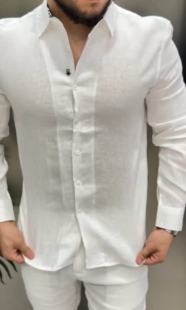 Pure White Linen Shirt - Timeless Everyday Essential