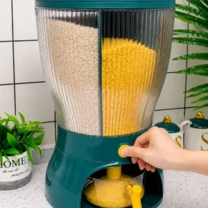 High-Performance Dual Compartment Grain Storage Dispenser
