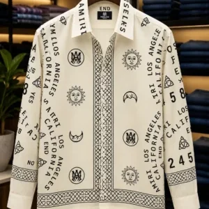 Men's Printed Casual Shirt | Contemporary Streetwear Collection