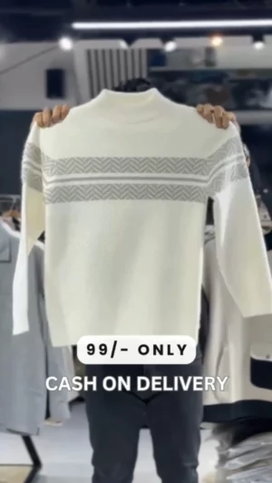 Cream Turtleneck Sweater – Essential Winter Layering Piece for Everyday Wear